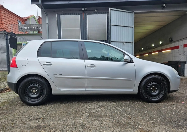 Volkswagen Golf cena 19000 przebieg: 200877, rok produkcji 2007 z Świebodzin małe 172